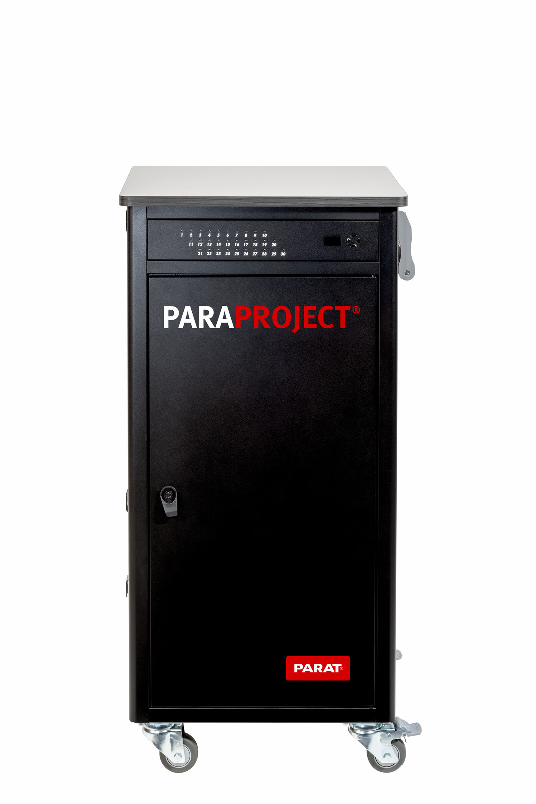 830710999_parat_paraproject_trolley_c30_lightning_tabletwagen_technikfach_front